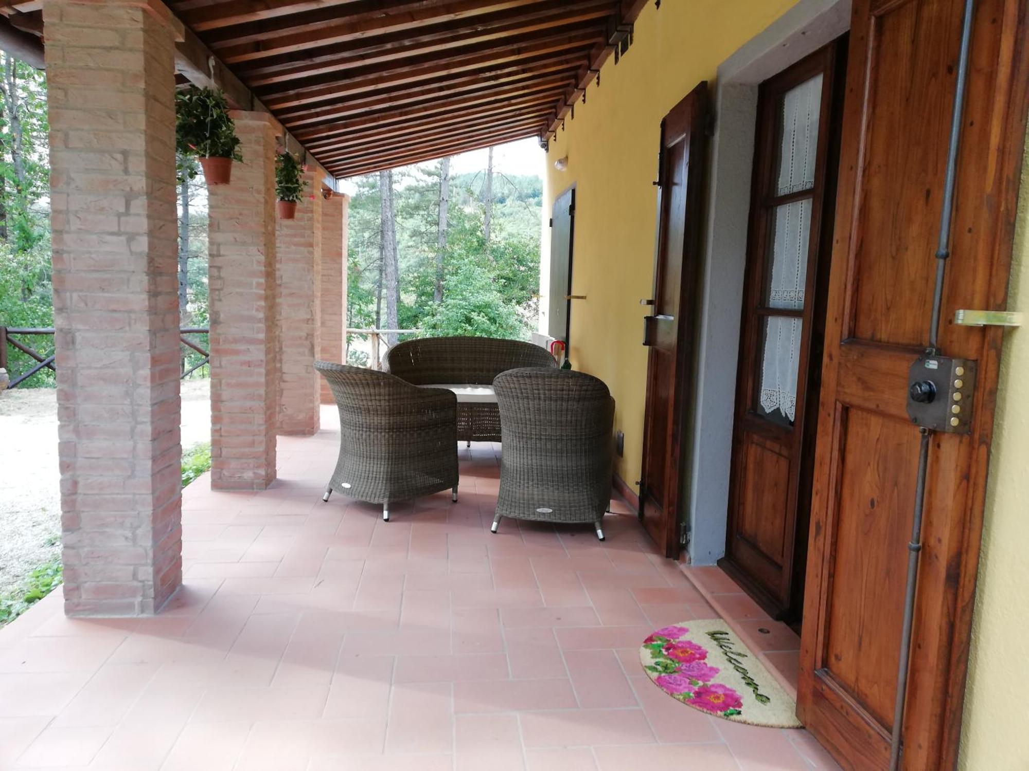 Il Ginepro Villa Кортона Екстериор снимка